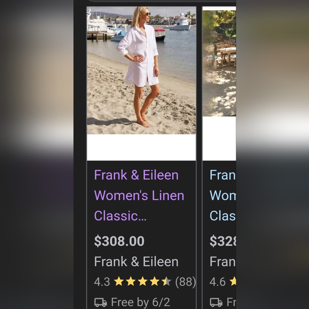 Women's Frank&Eileen Mary Shirt Dress, Size M - Picture 12 of 12